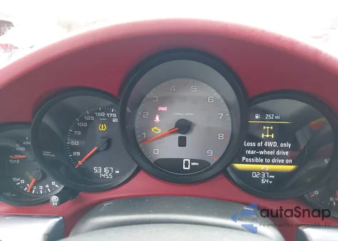 2013 Porsche 911 Carrera 4S z USA, uszkodzony, nr VIN WP0CB2A9XDS155813